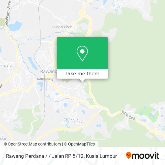 Rawang Perdana / / Jalan RP 5 / 12 map