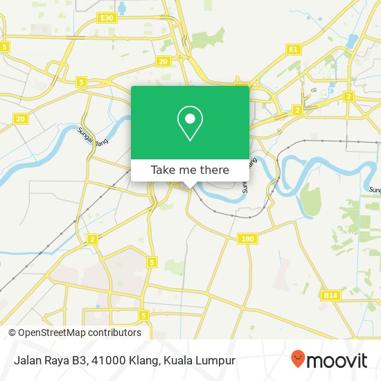 Jalan Raya B3, 41000 Klang map