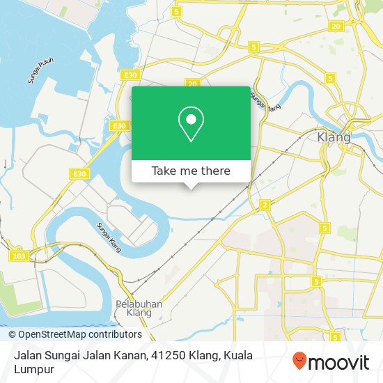 Jalan Sungai Jalan Kanan, 41250 Klang map