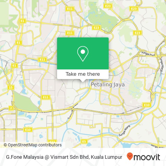 G.Fone Malaysia @ Vismart Sdn Bhd map