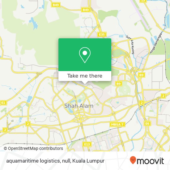 aquamaritime logistics, null map