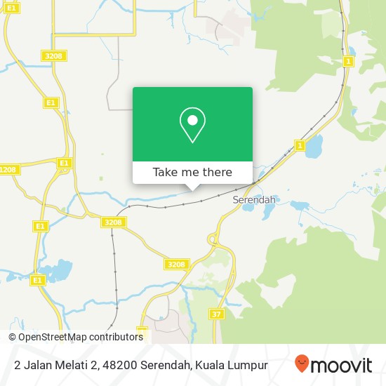 2 Jalan Melati 2, 48200 Serendah map