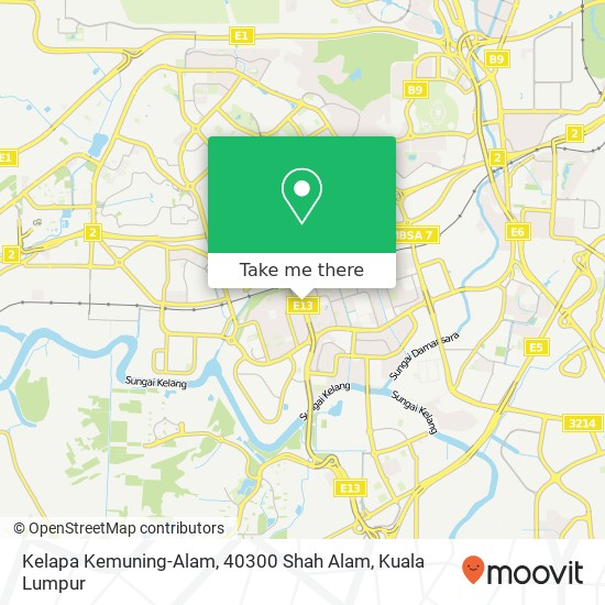 Kelapa Kemuning-Alam, 40300 Shah Alam map