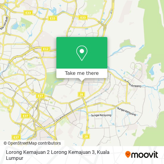 Peta Lorong Kemajuan 2 Lorong Kemajuan 3