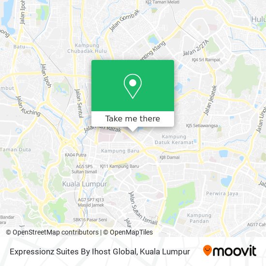 Expressionz Suites By Ihost Global map