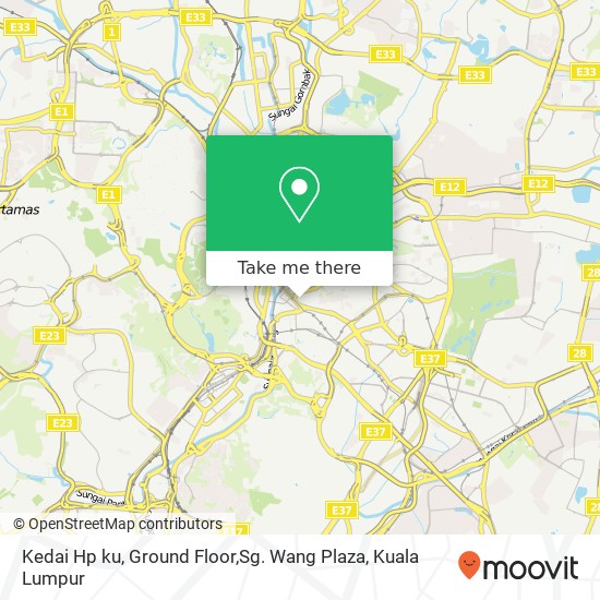 Kedai Hp ku, Ground Floor,Sg. Wang Plaza map