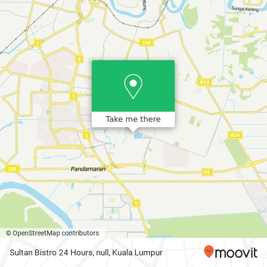 Sultan Bistro 24 Hours, null map