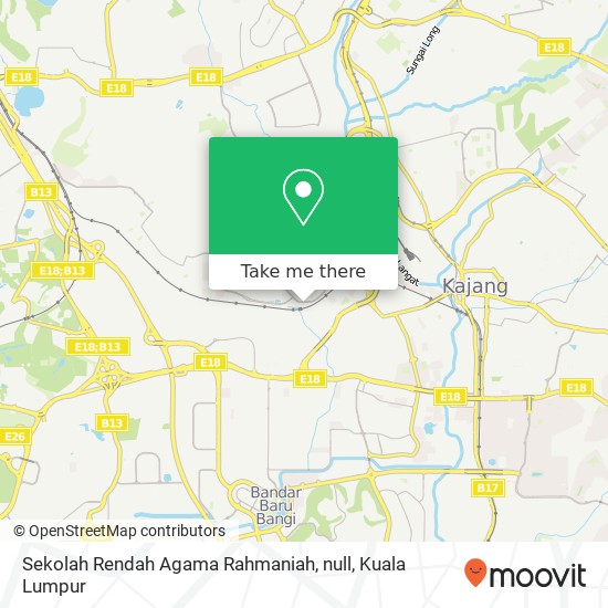 Sekolah Rendah Agama Rahmaniah, null map