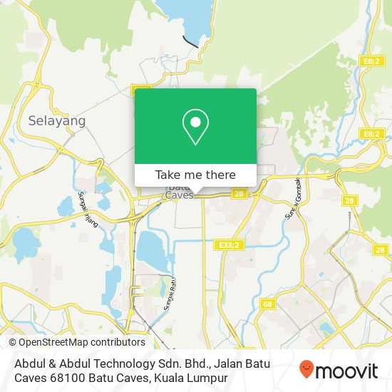 Abdul & Abdul Technology Sdn. Bhd., Jalan Batu Caves 68100 Batu Caves map