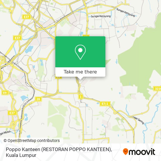 Peta Poppo Kanteen (RESTORAN POPPO KANTEEN)