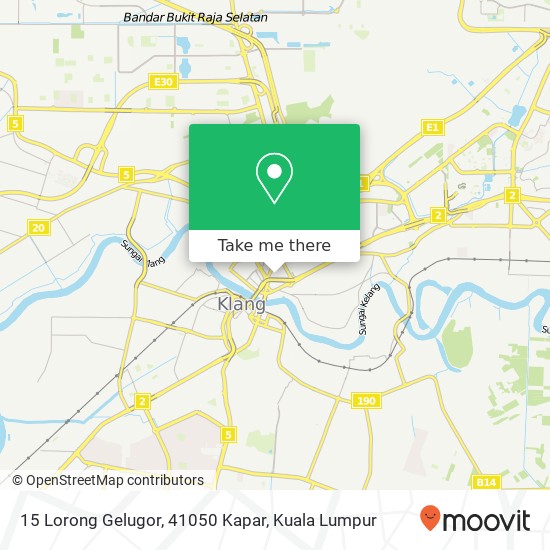 15 Lorong Gelugor, 41050 Kapar map