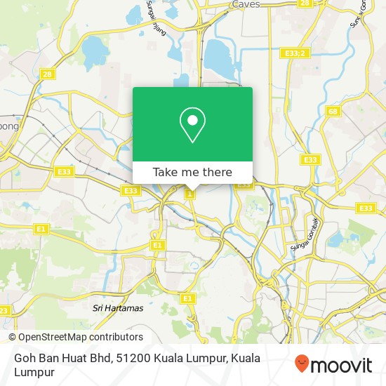 Goh Ban Huat Bhd, 51200 Kuala Lumpur map