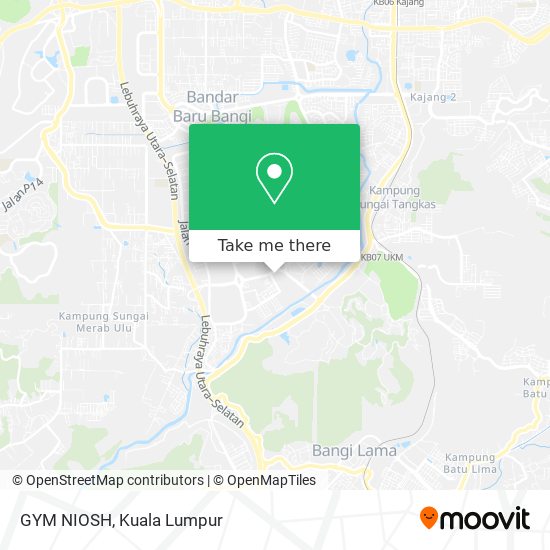 GYM NIOSH map