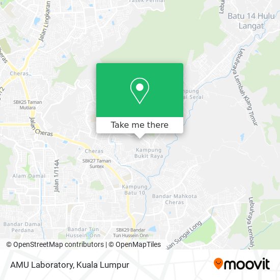 AMU Laboratory map