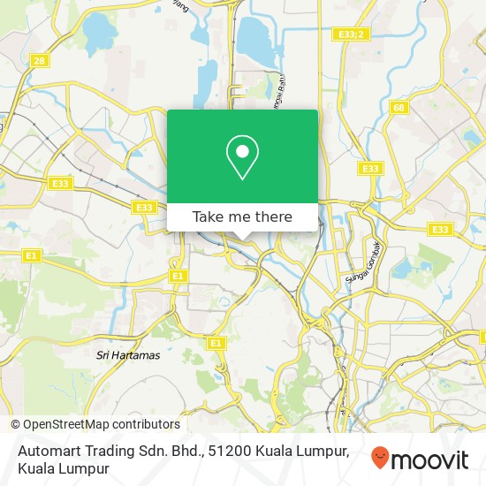 Automart Trading Sdn. Bhd., 51200 Kuala Lumpur map