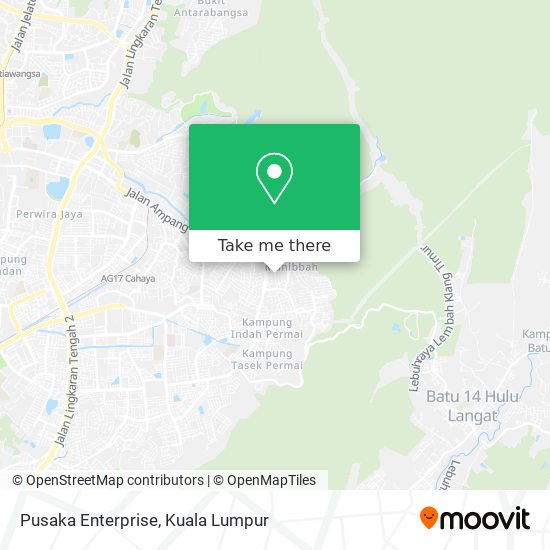 Pusaka Enterprise map