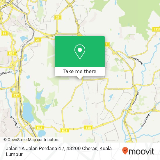 Jalan 1A Jalan Perdana 4 /, 43200 Cheras map