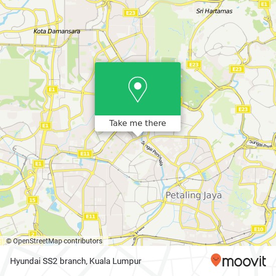 Hyundai SS2 branch map