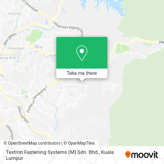 Textron Fastening Systems (M) Sdn. Bhd. map
