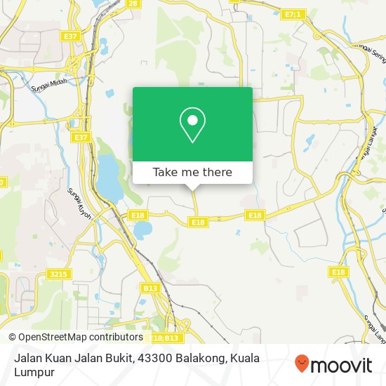 Jalan Kuan Jalan Bukit, 43300 Balakong map