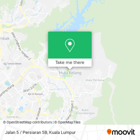 Jalan 5 / Persiaran 5B map