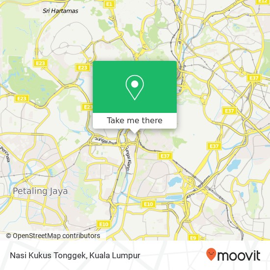 Nasi Kukus Tonggek map