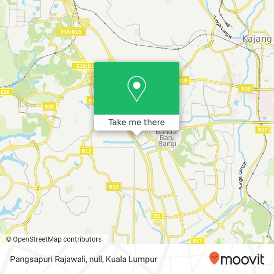 Pangsapuri Rajawali, null map