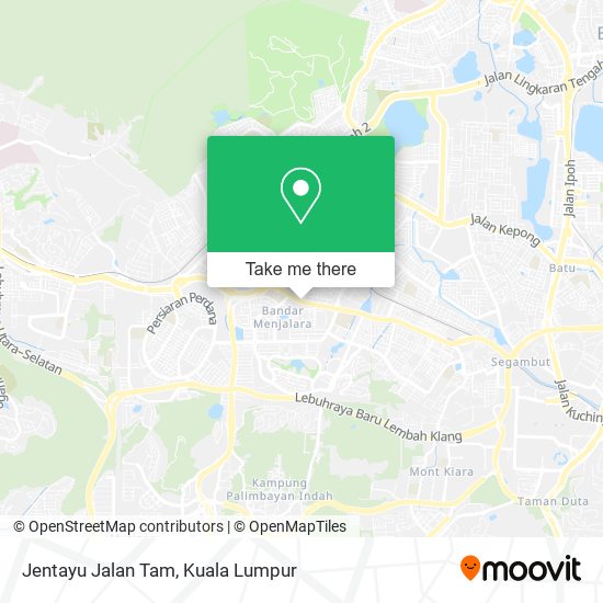 Jentayu Jalan Tam map