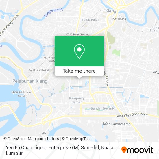 Yen Fa Chan Liquor Enterprise (M) Sdn Bhd map