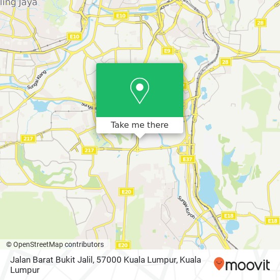 Jalan Barat Bukit Jalil, 57000 Kuala Lumpur map