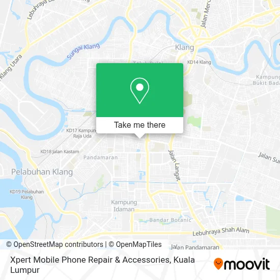 Xpert Mobile Phone Repair & Accessories map