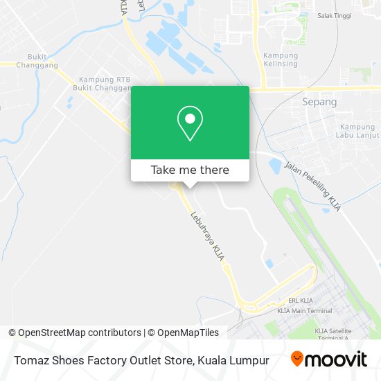 Tomaz Shoes Factory Outlet Store map