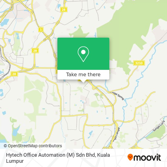 Hytech Office Automation (M)  Sdn Bhd map