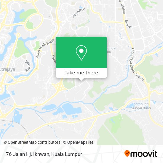 Peta 76 Jalan Hj. Ikhwan