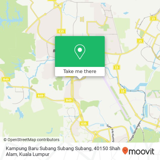 Kampung Baru Subang Subang Subang, 40150 Shah Alam map