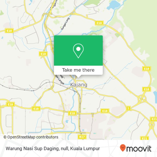 Warung Nasi Sup Daging, null map