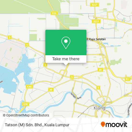 Tatson (M) Sdn. Bhd. map