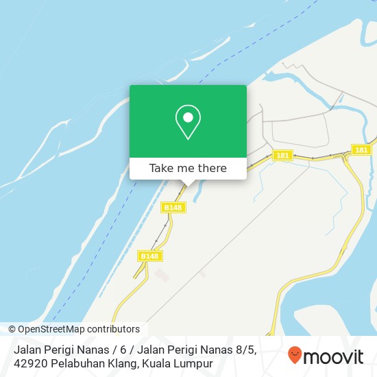 Jalan Perigi Nanas / 6 / Jalan Perigi Nanas 8 / 5, 42920 Pelabuhan Klang map