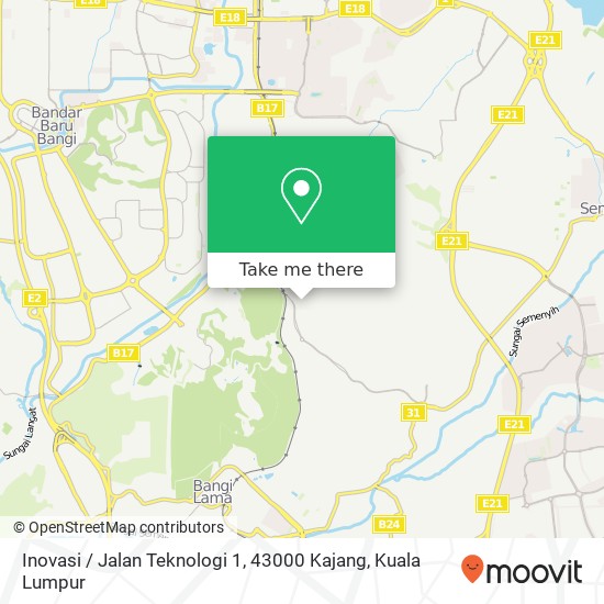 Inovasi / Jalan Teknologi 1, 43000 Kajang map