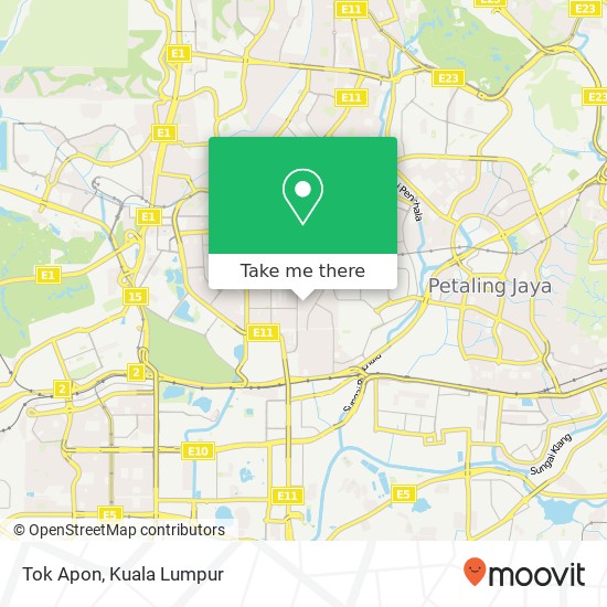 Tok Apon map