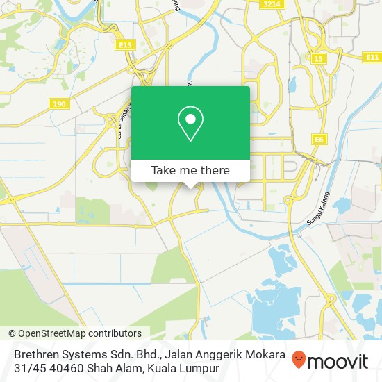 Brethren Systems Sdn. Bhd., Jalan Anggerik Mokara 31 / 45 40460 Shah Alam map