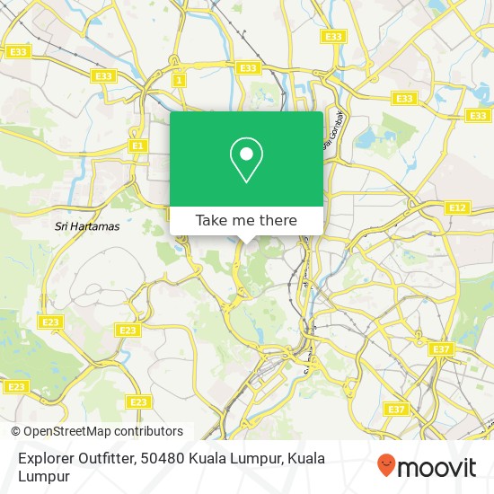 Explorer Outfitter, 50480 Kuala Lumpur map