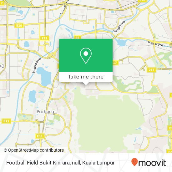 Football Field Bukit Kinrara, null map