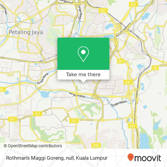 Rothman's Maggi Goreng, null map