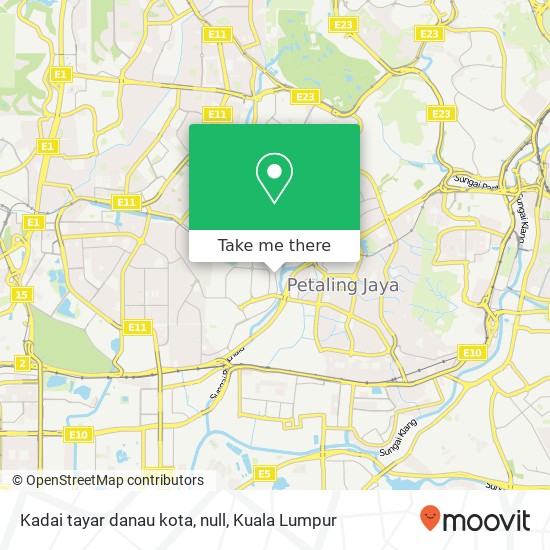 Kadai tayar danau kota, null map