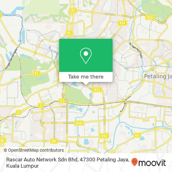Rascar Auto Network Sdn Bhd, 47300 Petaling Jaya map