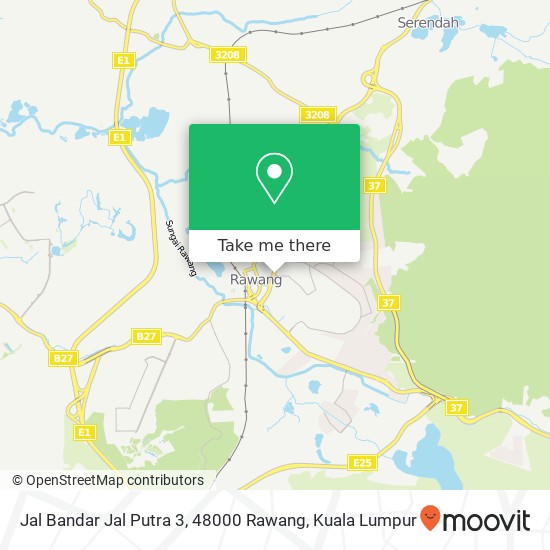 Jal Bandar Jal Putra 3, 48000 Rawang map