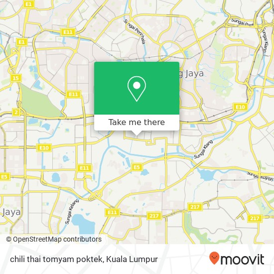 chili thai tomyam poktek map