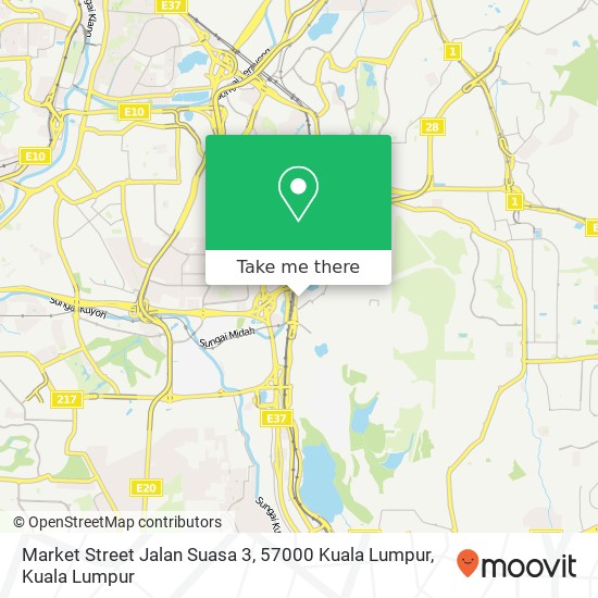 Market Street Jalan Suasa 3, 57000 Kuala Lumpur map
