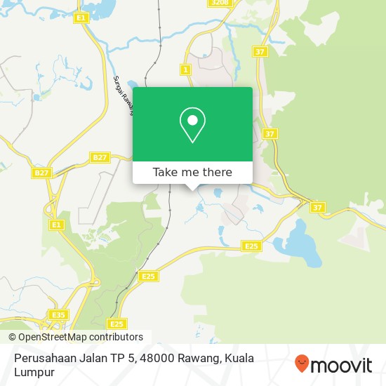 Peta Perusahaan Jalan TP 5, 48000 Rawang